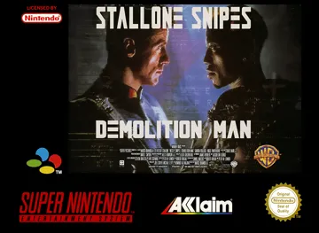 Demolition Man (Europe) box cover front